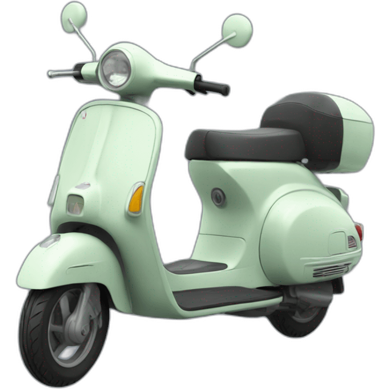 Scooter with color code 311c emoji