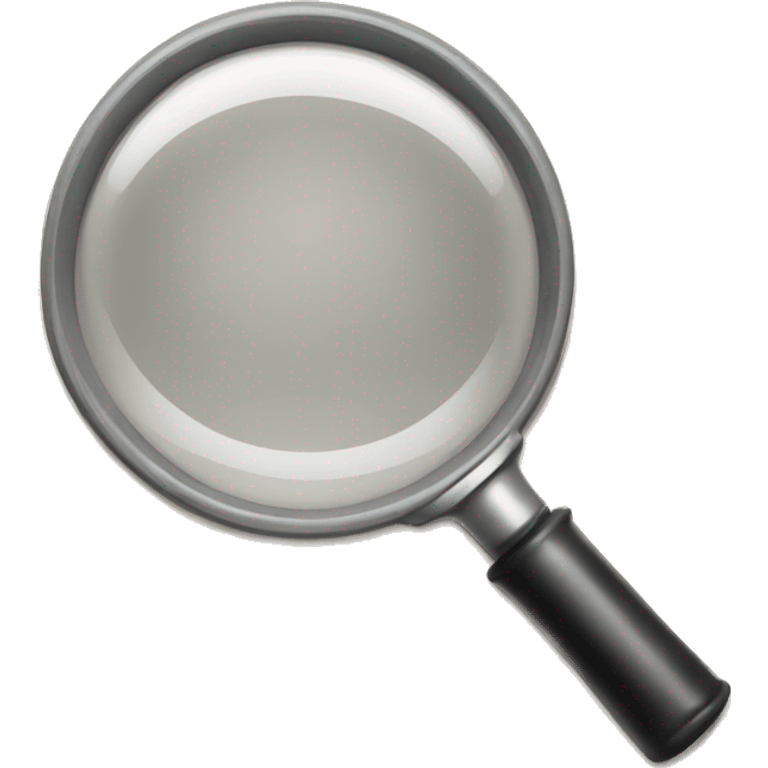 magnifying glass for stamp emoji