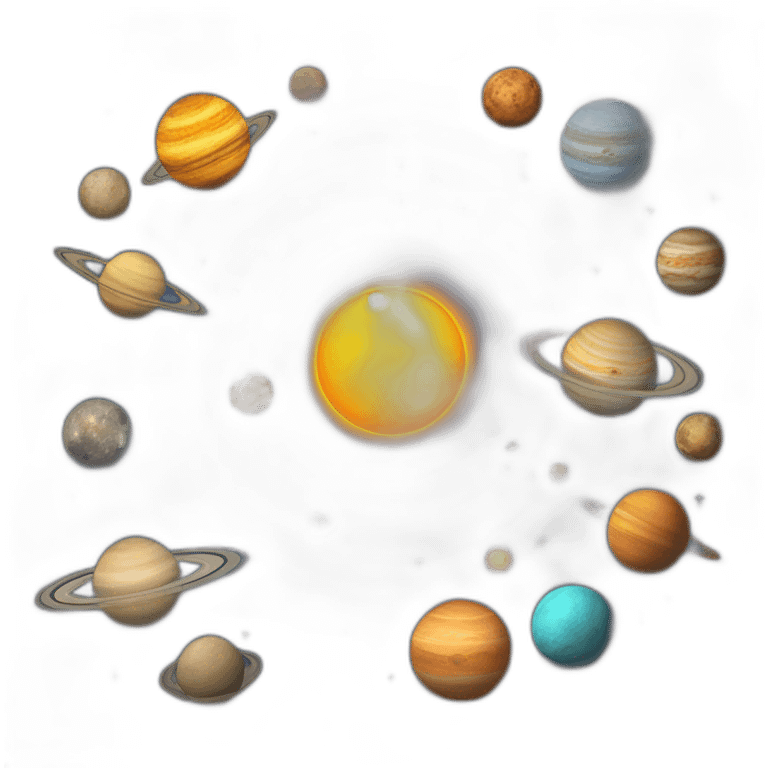 Solar system emoji