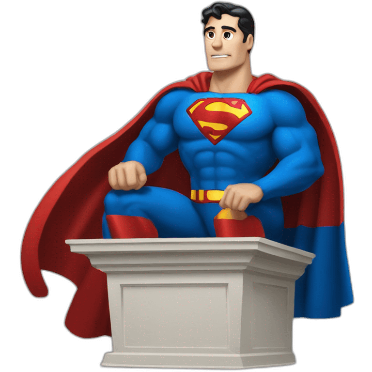 political pulpit superman emoji