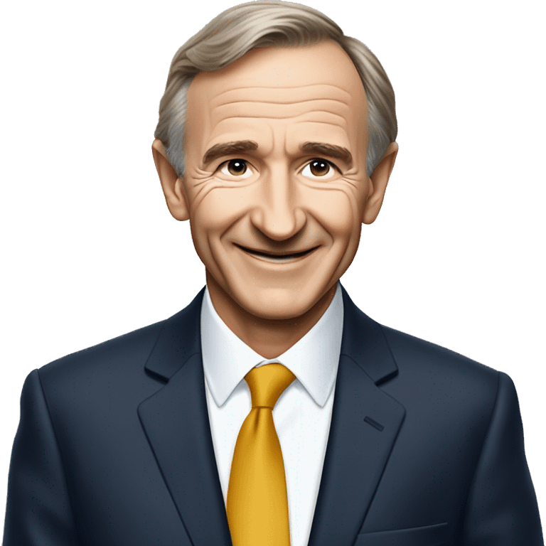 Bernard Arnault smiling in a Suite  emoji