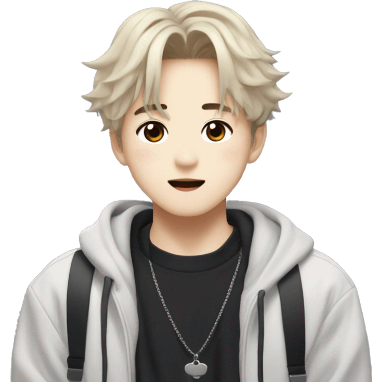 Hyunjin of stray kids emoji