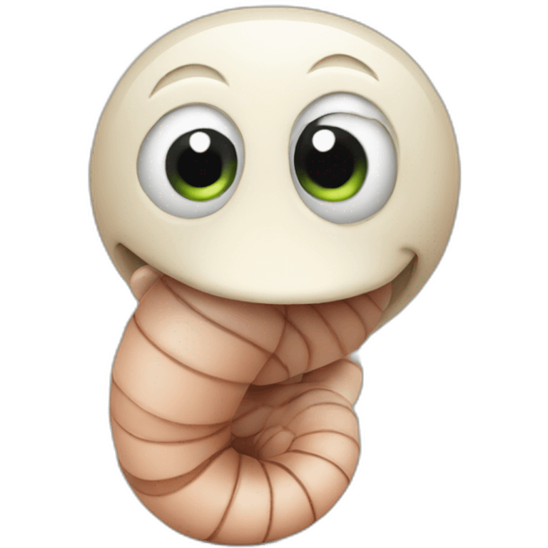 little worm emoji