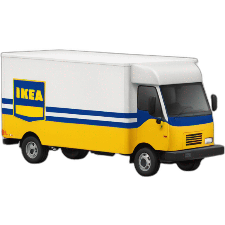 IKEA delivery truck emoji