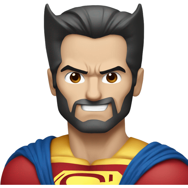 Wolverine Superman emoji