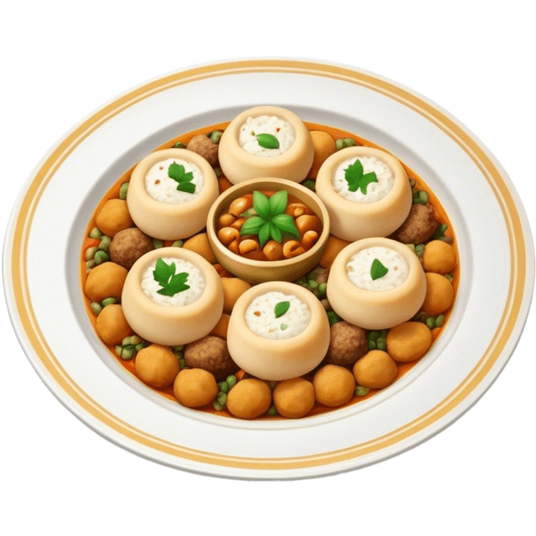 Stuffed arabic dish emoji