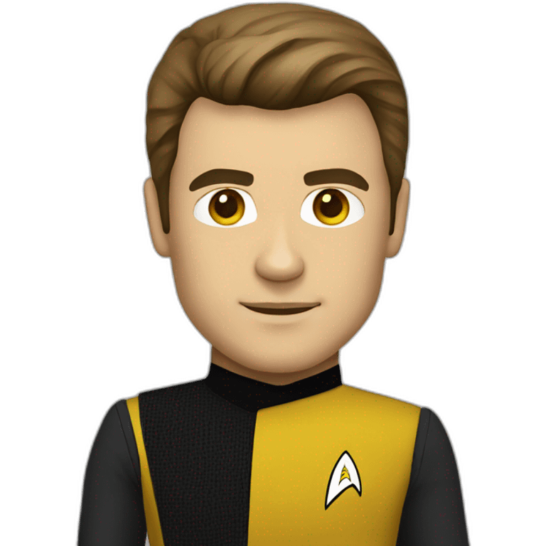 Star Trek captain Pike emoji