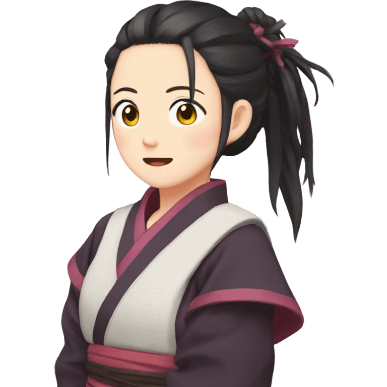 Nezuko kamado llorando emoji