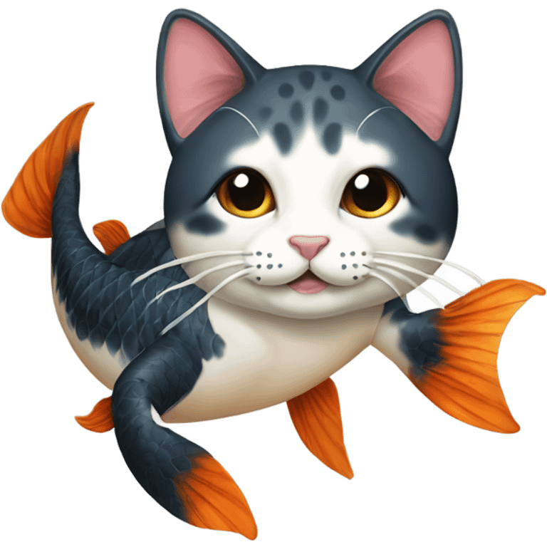 judgy cat koi fish emoji