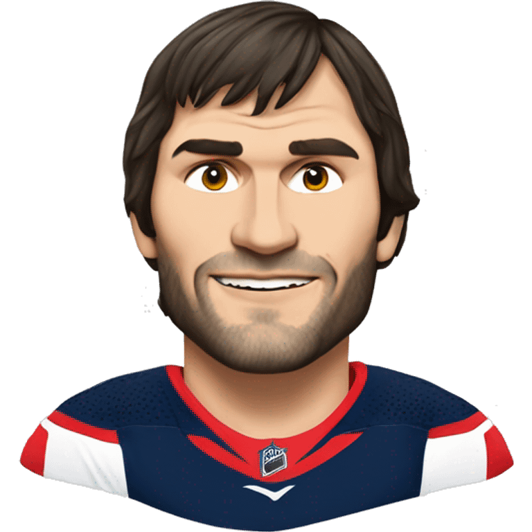 Alexander Ovechkin whithout theeth emoji