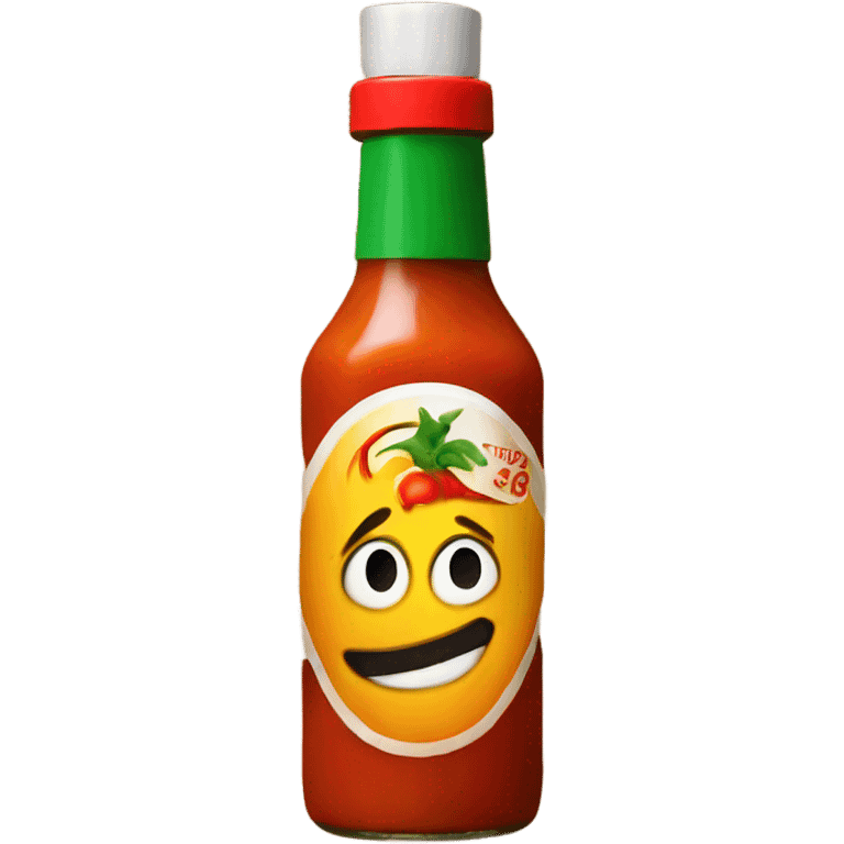 Hot sauce emoji