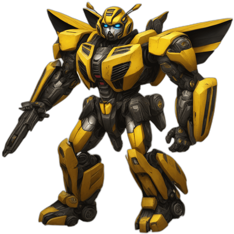 bumblebee transformers fullbody emoji