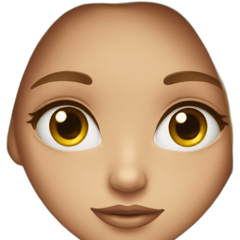 girl with beauty spot emoji