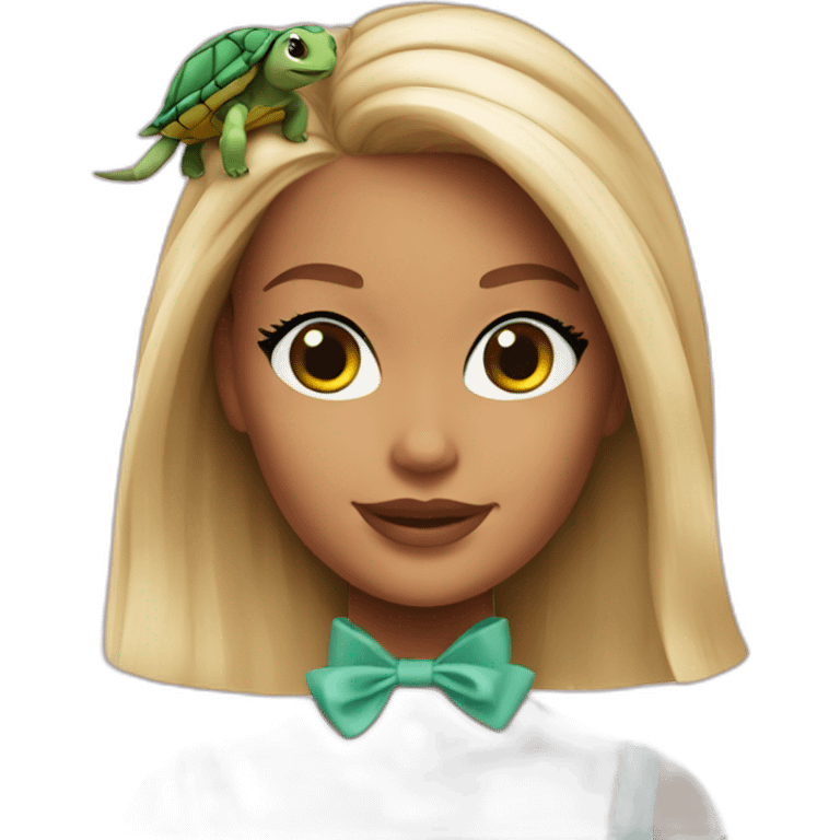 tortue barbie emoji