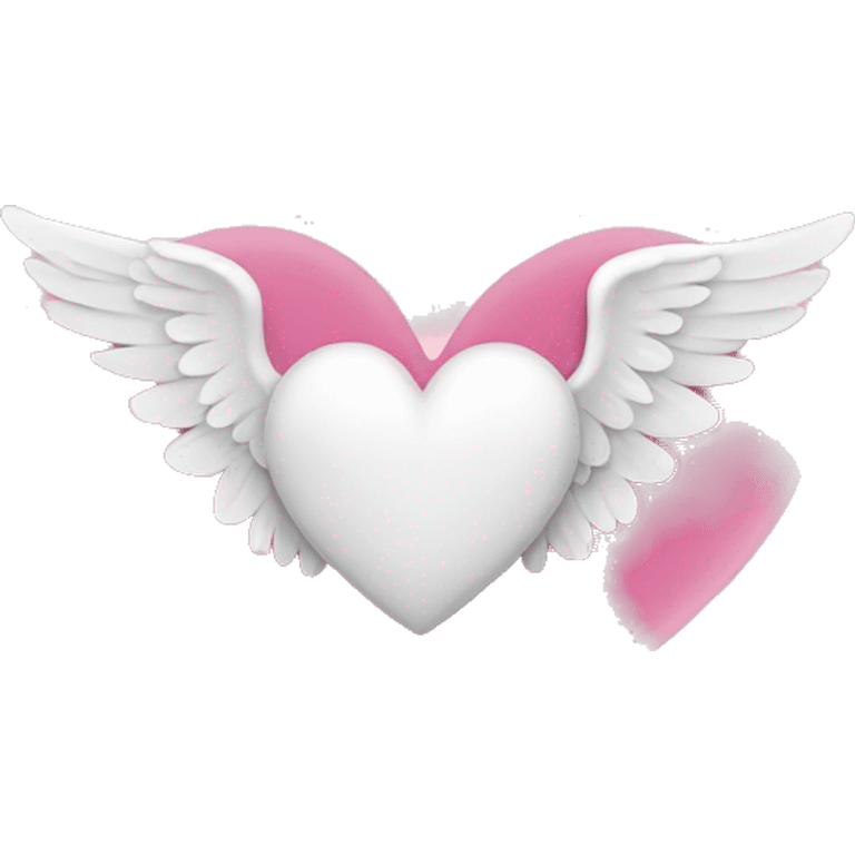 heart with angel wings emoji