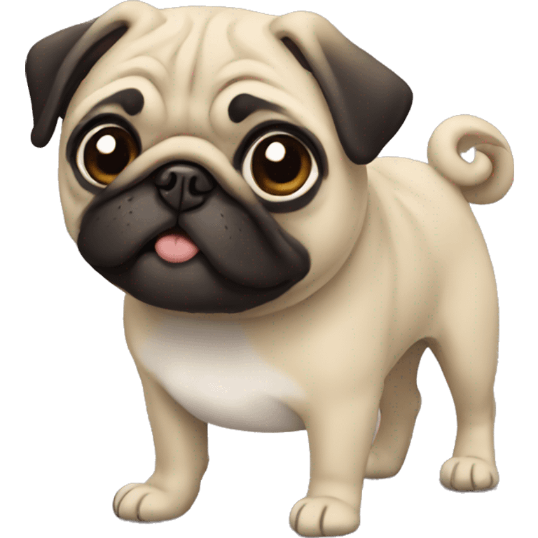 Pug emoji