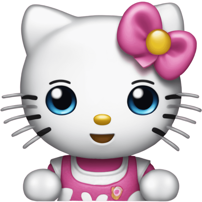 Y2K hello kitty emoji