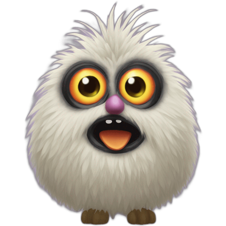 cursed long furby emoji