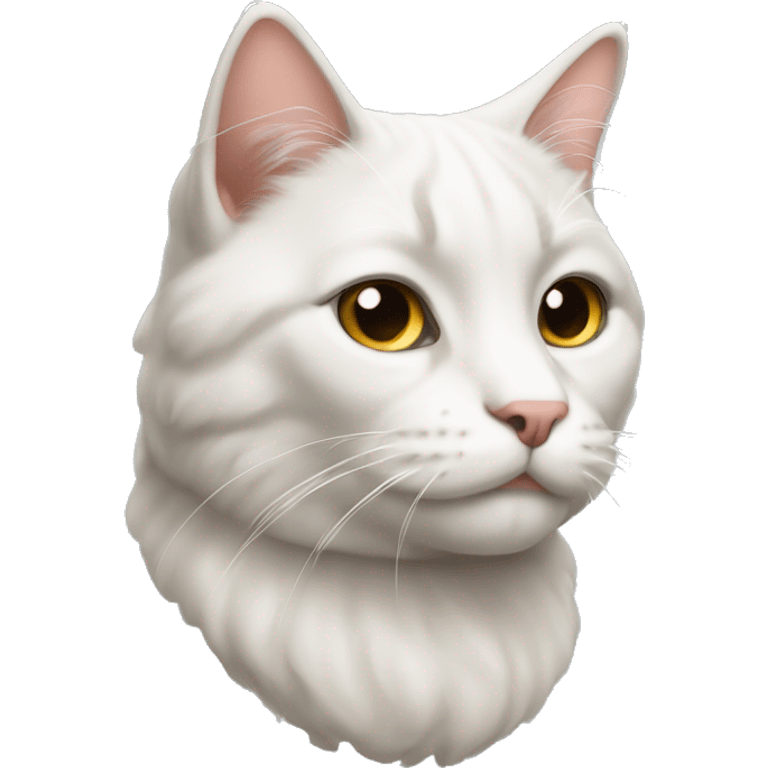 Un gato de raza carey emoji