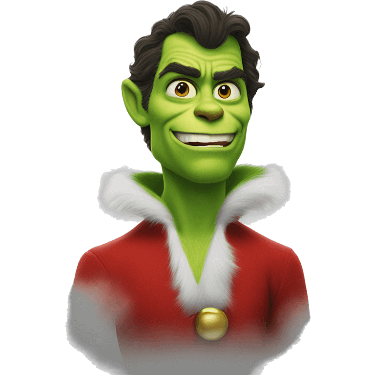 henry cavill as grinch emoji