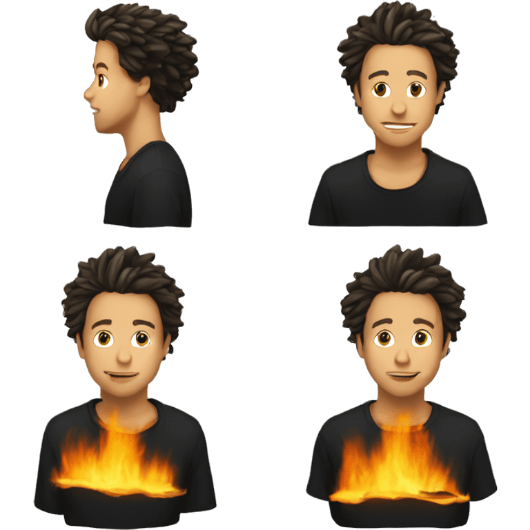 Nekfeu qui est en feu emoji