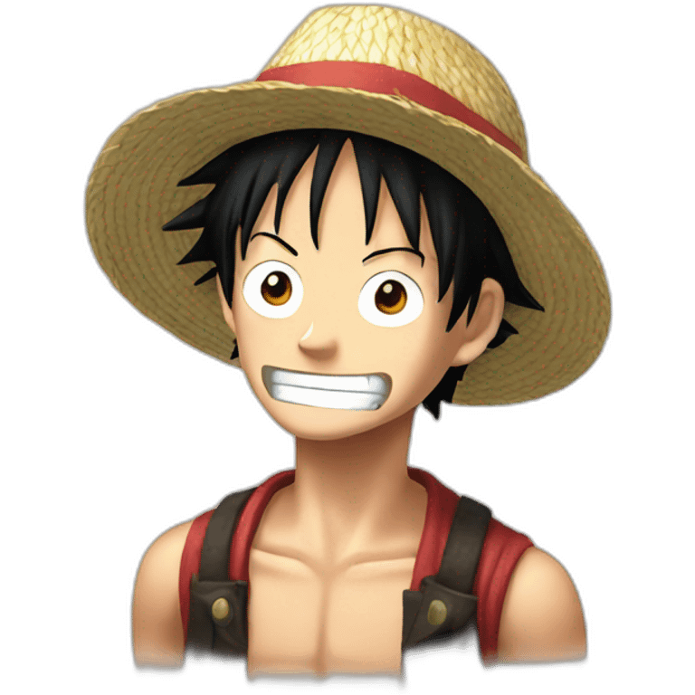 Luffy from One Piece emoji