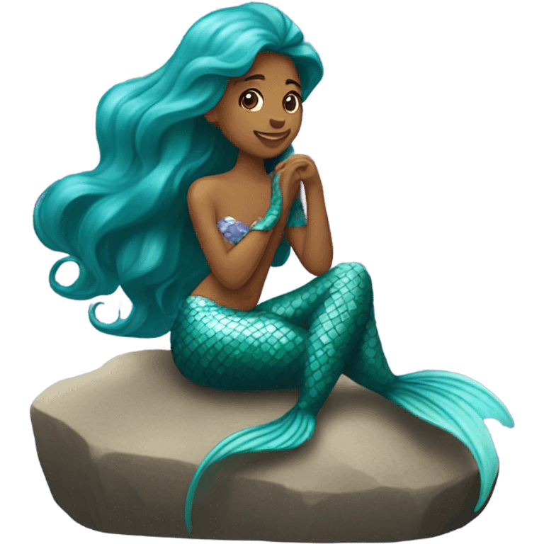 mermaid of the sea no woke emoji