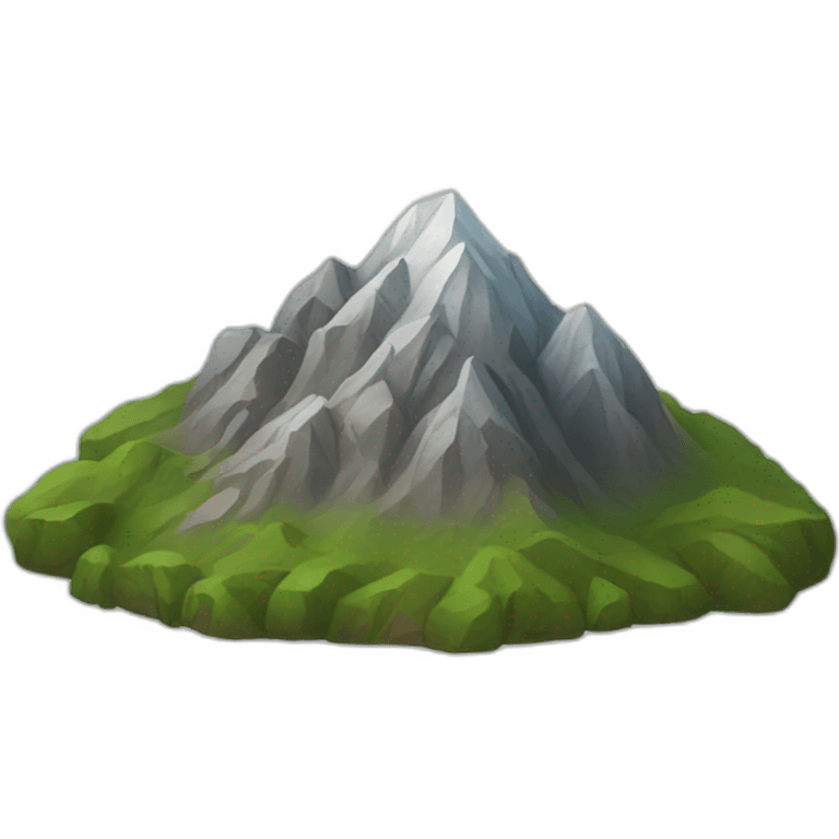 Mountain emoji