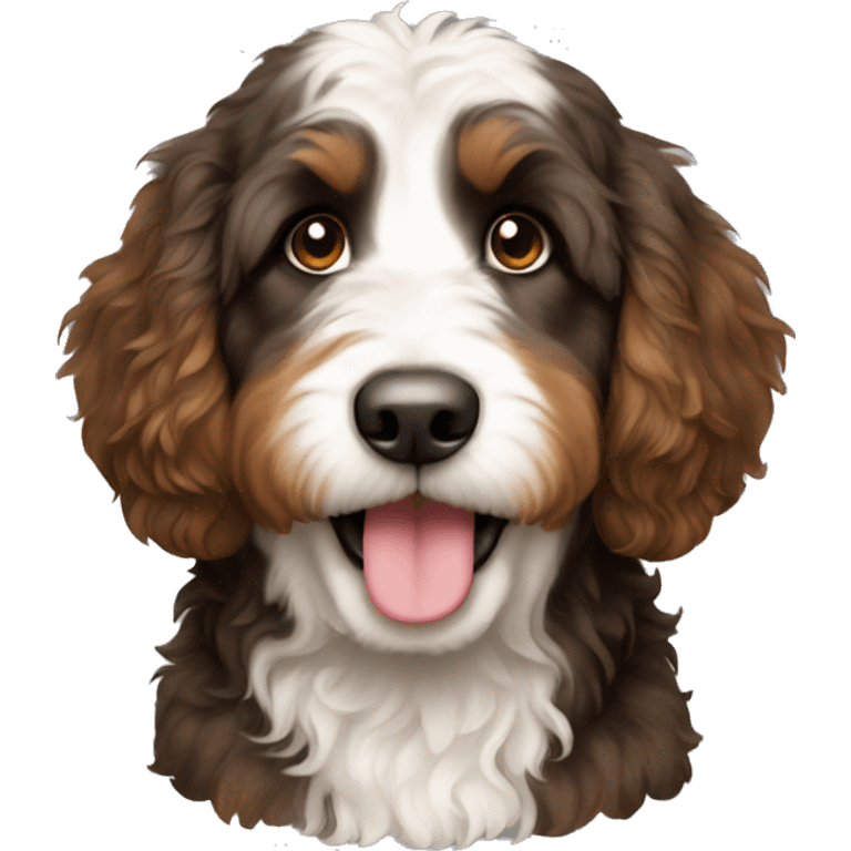 Bernedoodle  emoji