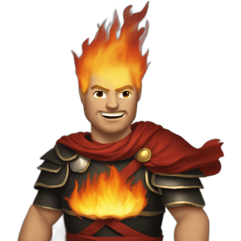 Nero burning rome emoji