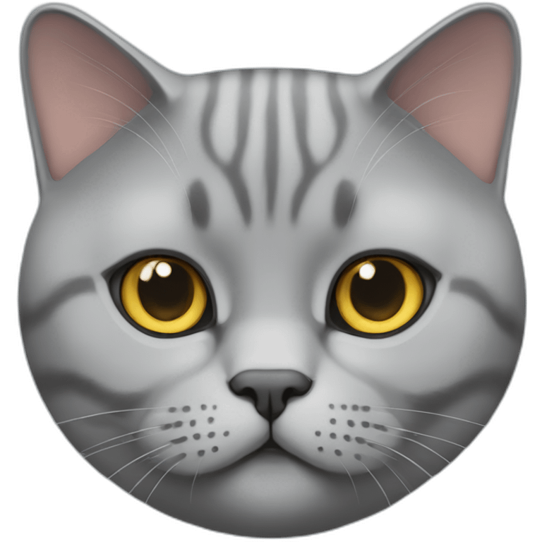 British Shorthair cat emoji