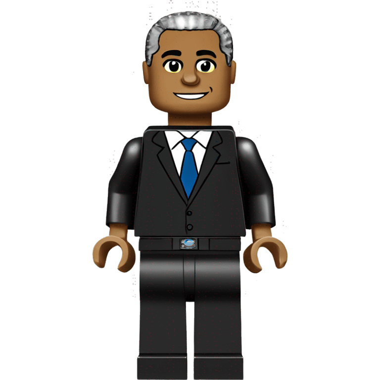 BARACK OBAMA full body lego emoji