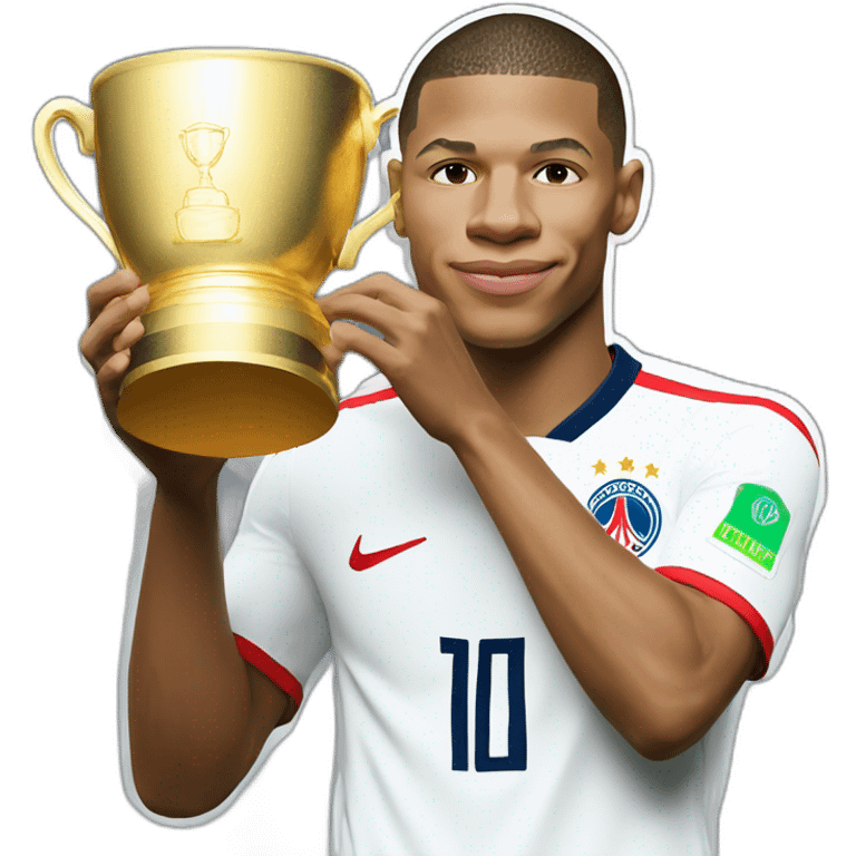 Kylian Mbappe Word cup emoji