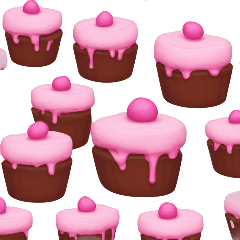 pink cake emoji