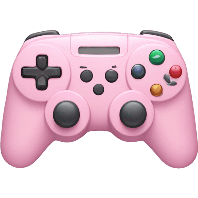 light pink game controller  emoji