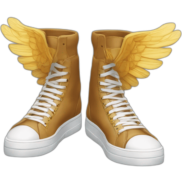 Hermes wings shoes mythologic god emoji