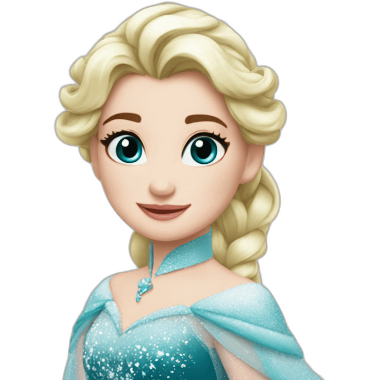 Pato elsa emoji