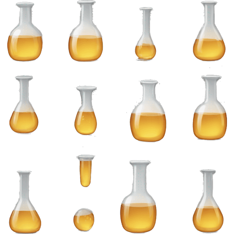 Chemical glassware alcohol lamp emoji