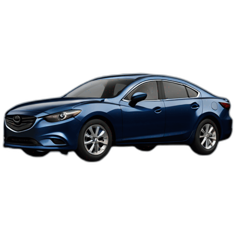 Mazda 6 navy emoji