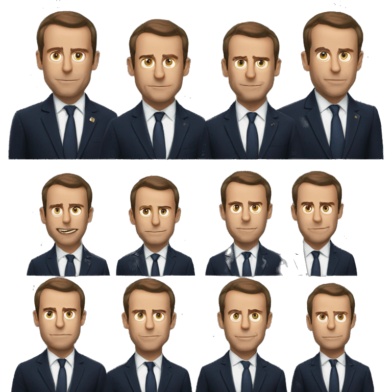 Emanuel Macron  emoji