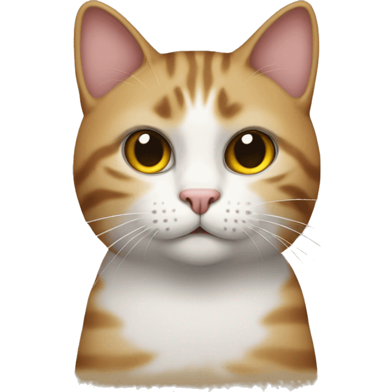 A cat saying "meh" emoji