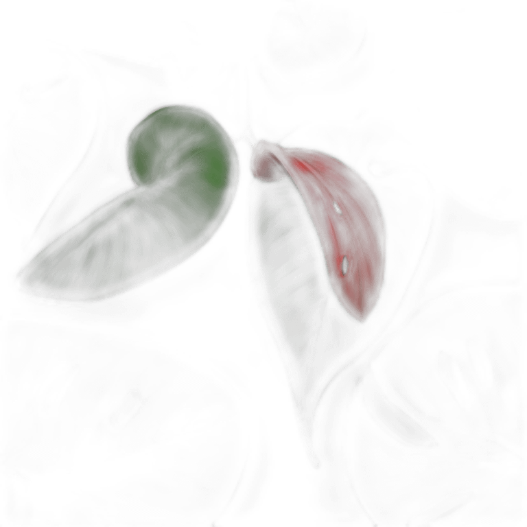 Anthurium feuille longue et noire emoji