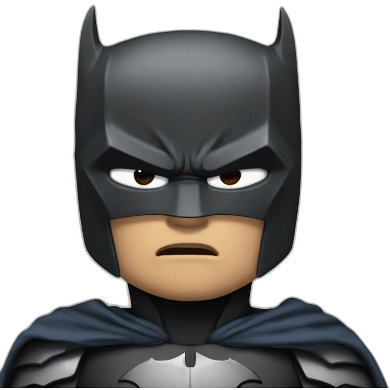 Disconsolate Dark Knight  emoji