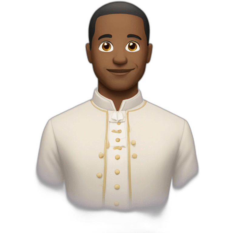 Franklin saint from snowfall emoji