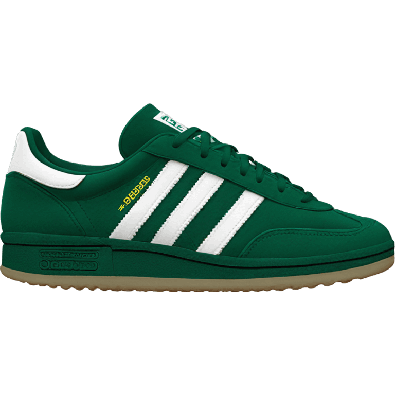 Adidas spezial dark green emoji