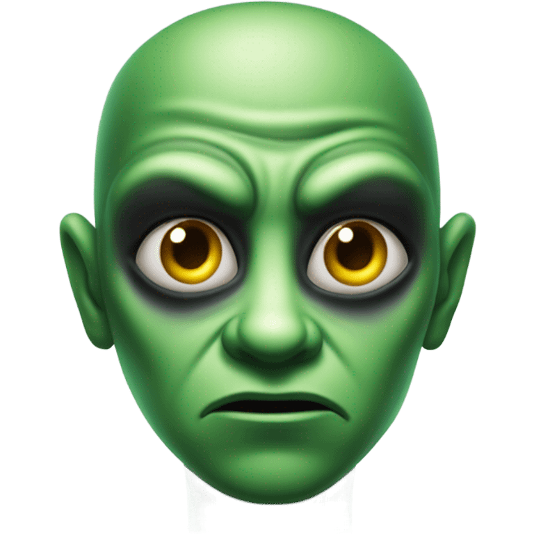 Alien Emoji Mad emoji