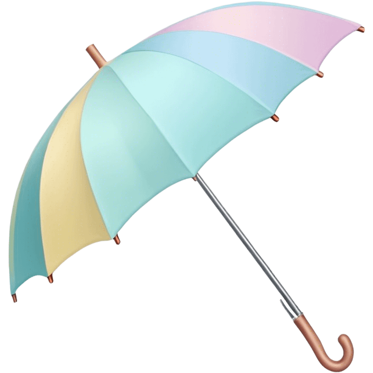 pastel umbrella emoji