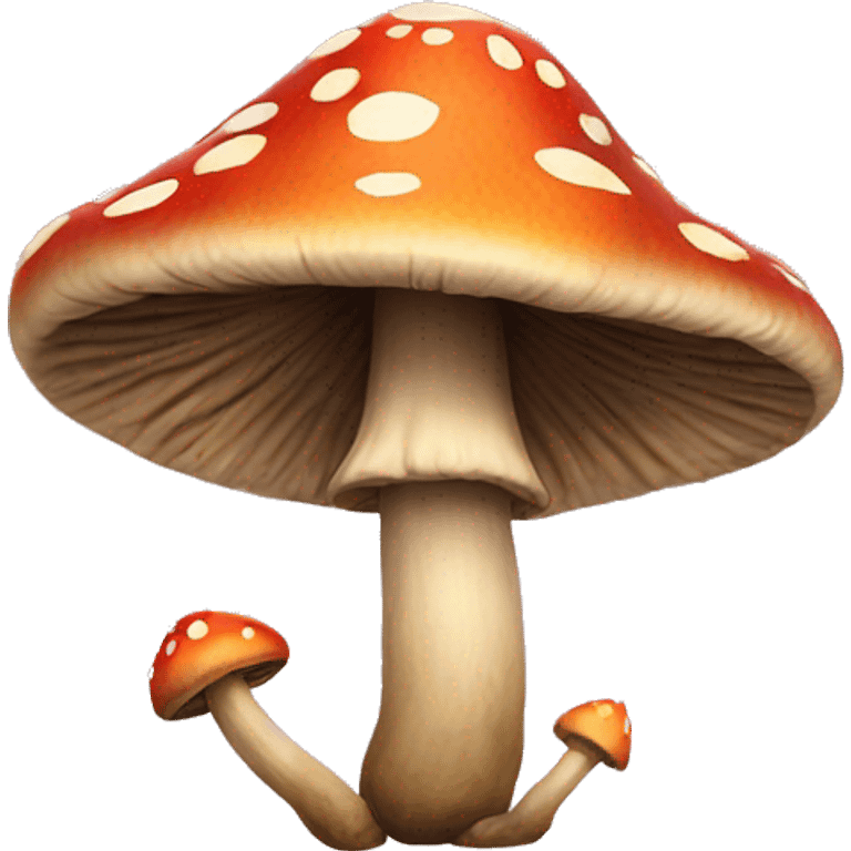 trippy mushroom emoji