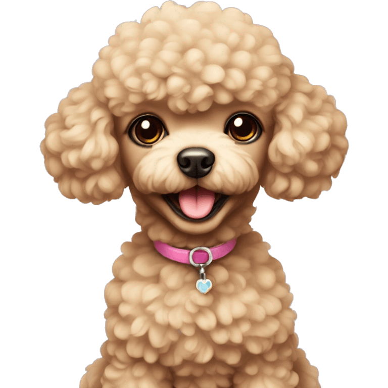 Toy party poodle  emoji