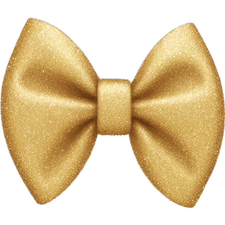 Glittery bow emoji